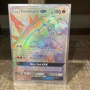 Pokemon Turtonator GX Card